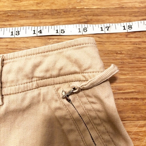 Jones Wear Sport Stretch tan crop wide leg pants. - Picture 9 of 12